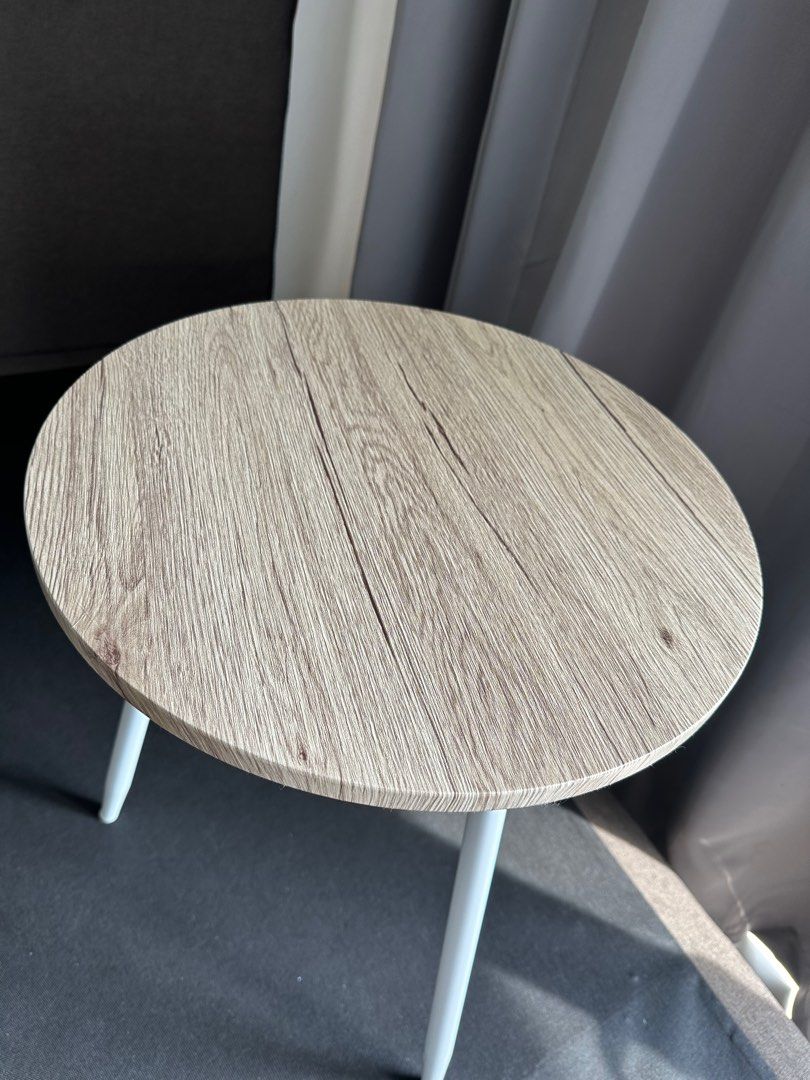 SSF Bedside table (Category: Shelves, Cabinets & Racks) located in Puchong. Submitted by msyuu94 (Listing ID 1341304458, Image 2). Description: Height: 50cm Table size: 42cm Bought from SSF.