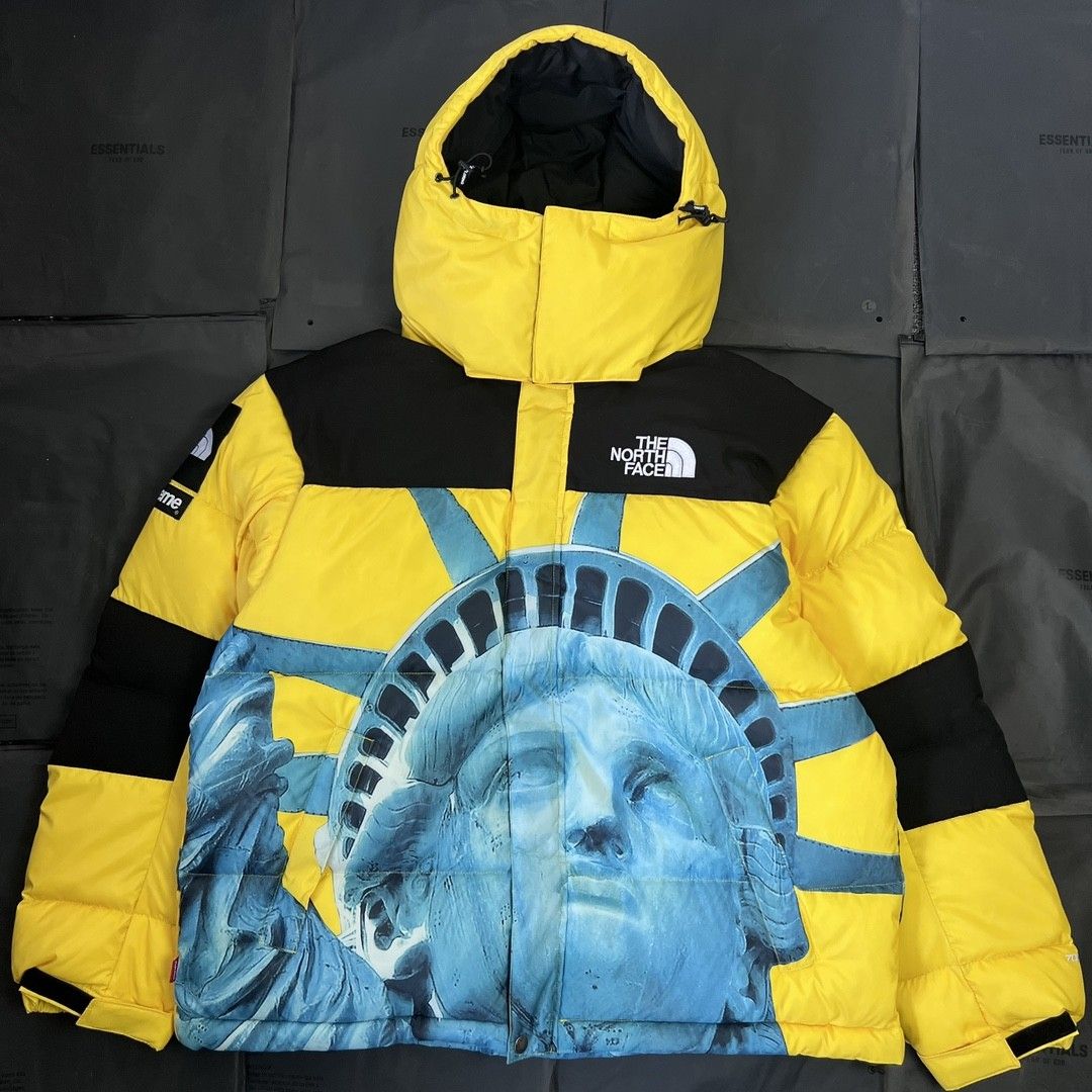 The North Face X Supreme 自由女神羽絨外套隨便鑑定, 名牌精品