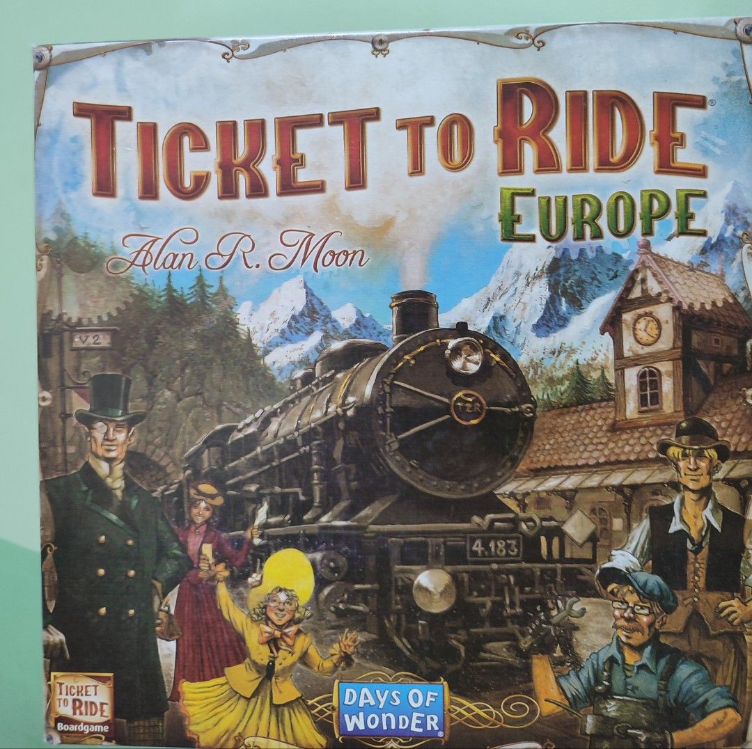 Ticket To Ride Europe (Category: Board Games & Puzzles) located in San Carlos. Submitted by sevke (Listing ID 1341312012, Image 1). Description: Has minor flaws only but in very good condition Did some checking through the board game and this is not the original!! I bought this a year ago online!!.