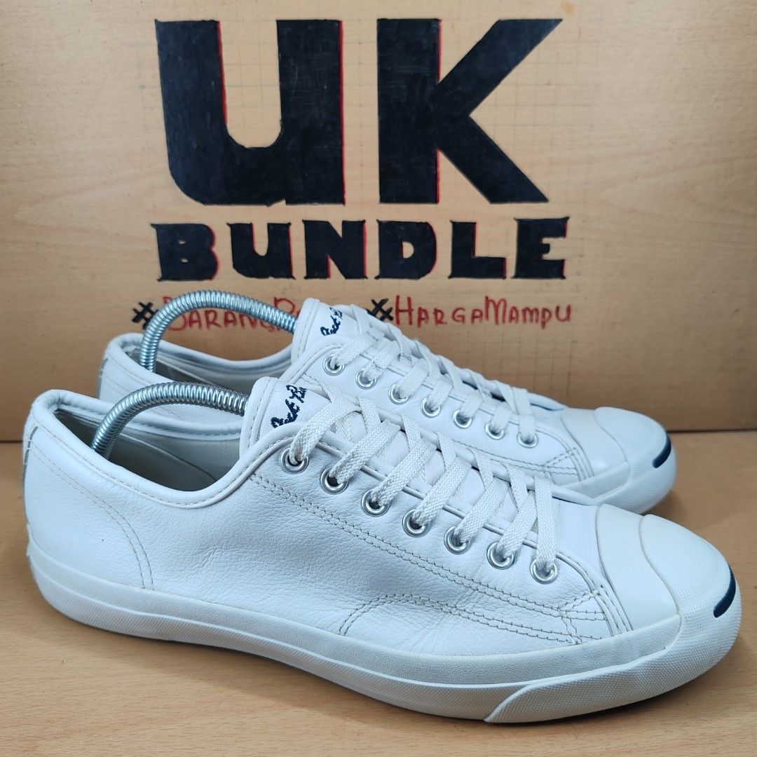 Converse jack purcell white uk deals