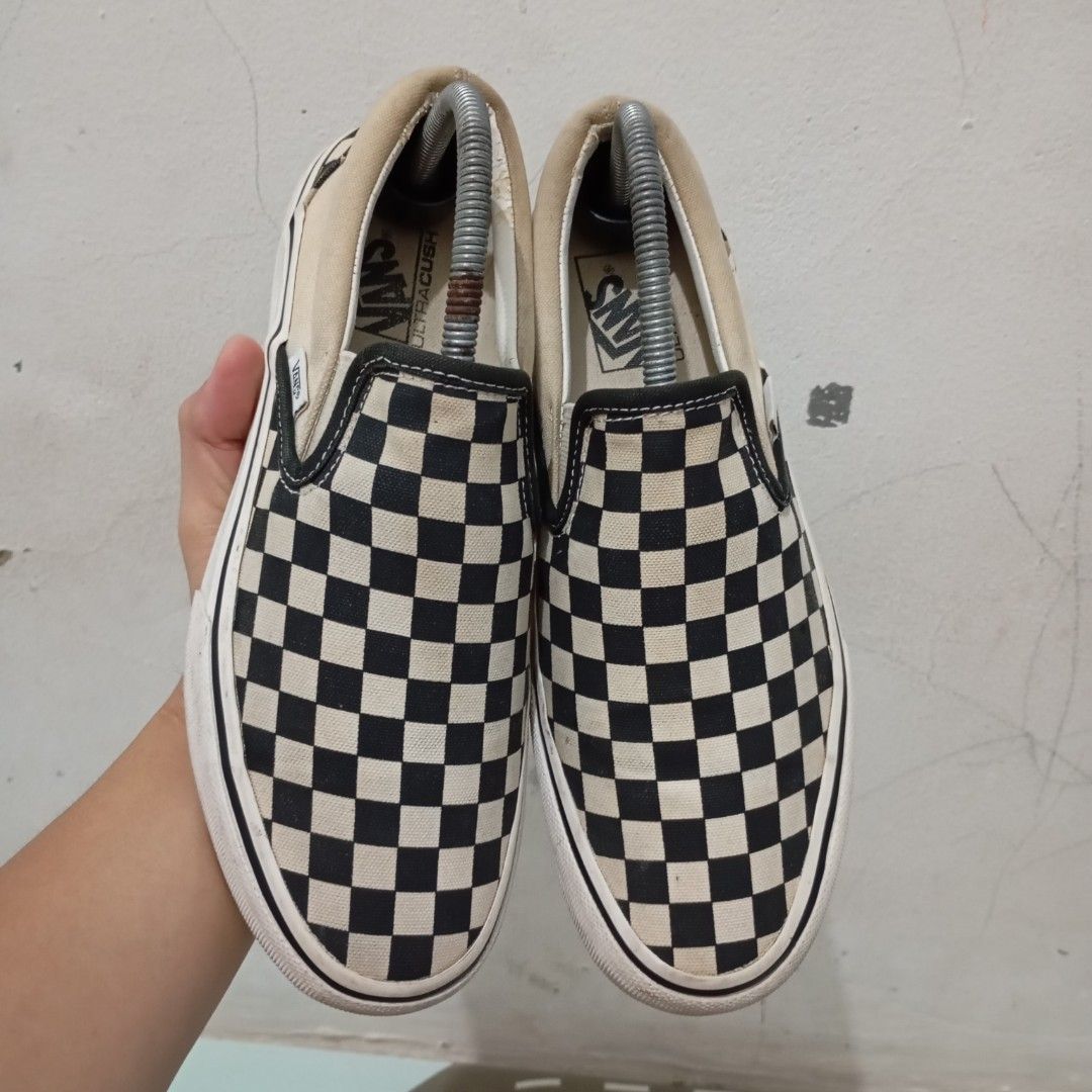 Vans slip on checkerboard japan market on sale