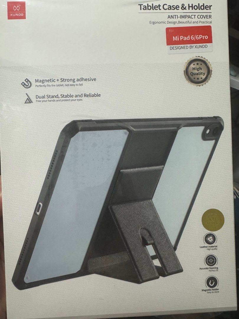 XUNDD Beetle Stand Series Mi Pad 6 Case (Category: Other Mobile & Gadget Accessories) located in Mandaluyong City. Submitted by abc_16 (Listing ID 1341351166, Image 1). Description: Used once only!.
