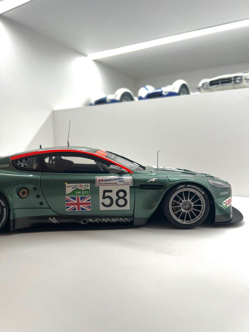 Miniature Autoart 1/18 Aston Martin DBR9 24h du Mans 2005