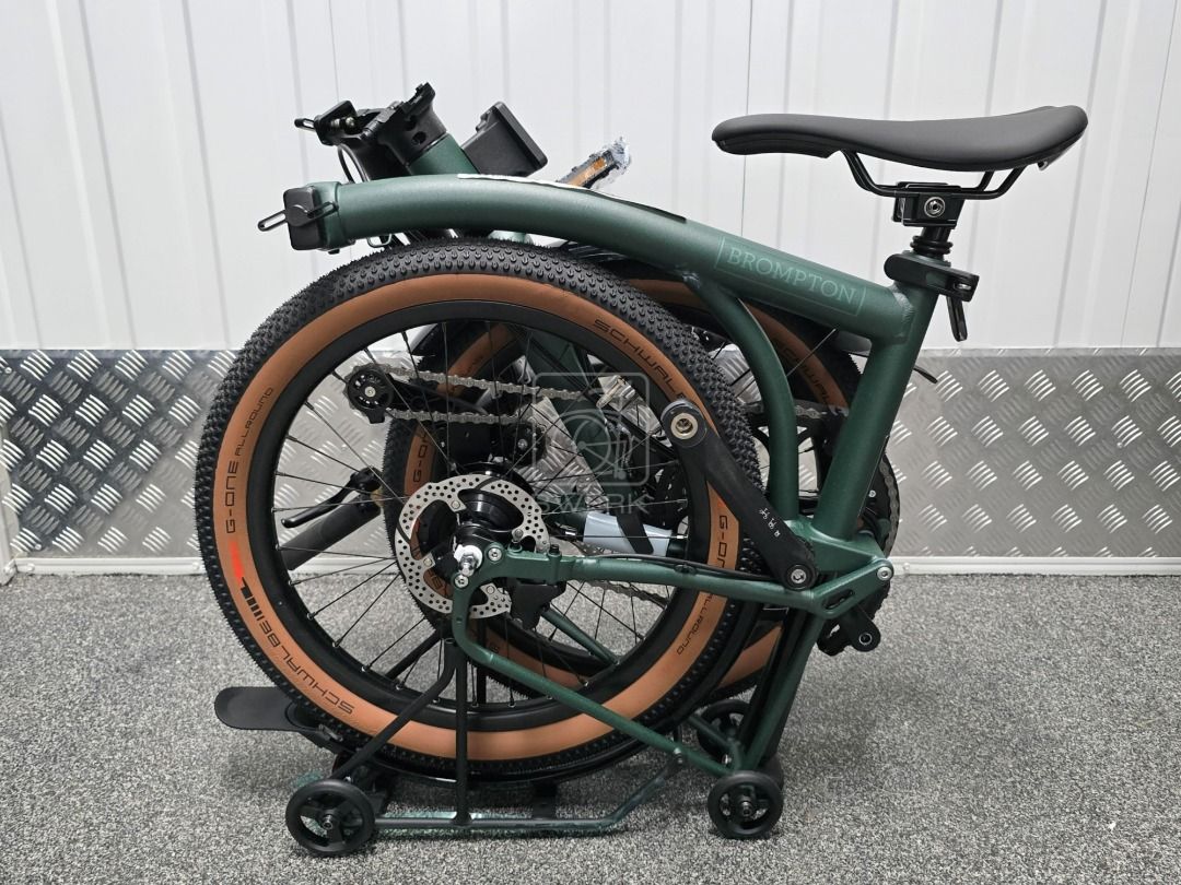 新品！【BROMPTON】G Line ラック付き フォレストグリーン Sサイズ 𝐑𝐄𝐀𝐃𝐘 𝐒𝐓𝐎𝐂𝐊 - Brand New Brompton G Line Forest Green S