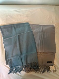 全新羊毛絨 cashmere披肩 頸巾約70x200cm $300/2條63008987134978110