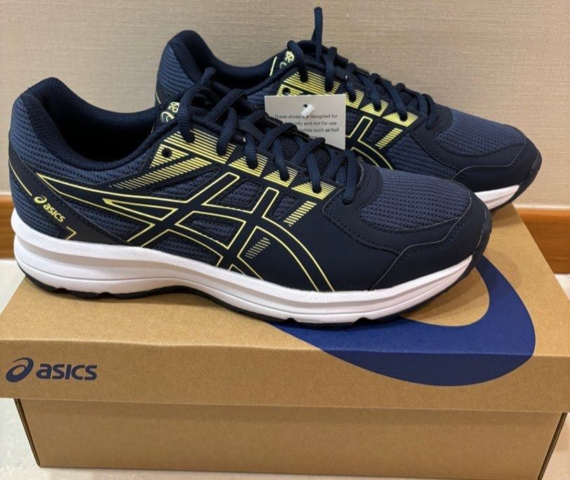 Asics gel jolt thunder blue (US 7.5/8/8.5) (Category: Casual shoes) located in Singapore. Submitted by seller828 (Listing ID 1341571343, Image 1). Description: Running/ Walking shoes from Asics for high/ neutral arc. Payment upfront via paynow first to reserve item..