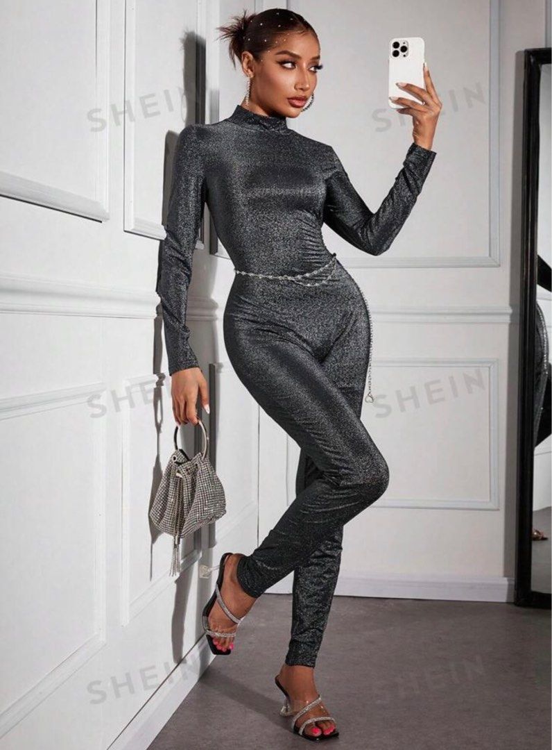 Backless Jumpsuit (Category: Jumpsuits) located in Binan City. Submitted by winds06 (Listing ID 1341421306, Image 3). Description: Bought from Shein for a costume. late na dumating for the event ang ganda pa naman. Nice ang fitting nakaka sexy tlga..