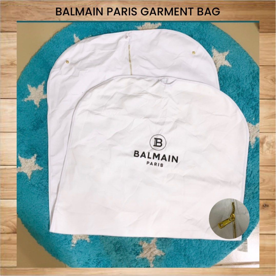 Balmain Paris garment bag (Category: Luxury Bags & Wallets) located in Cagayan de Oro. Submitted by prelovedukayukaybags423 (Listing ID 1341432917, Image 1). Description: .