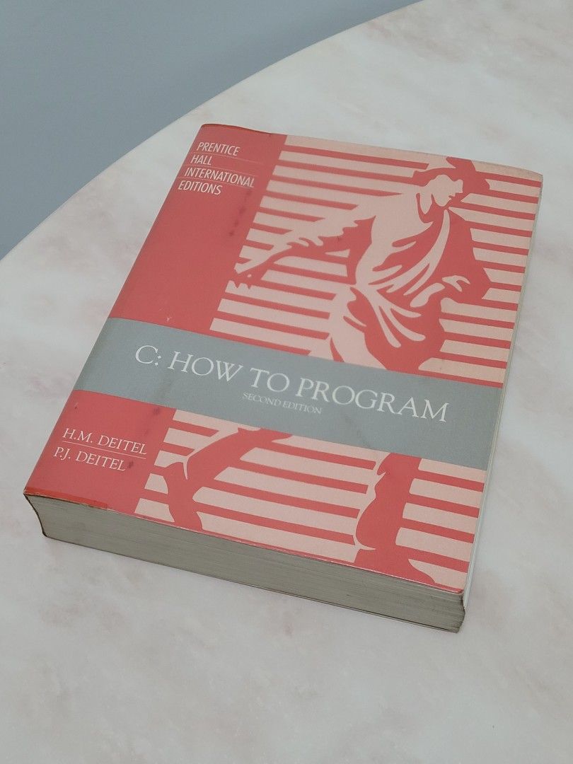C: How To Program (Category: Textbooks) located in Kuala Lumpur. Submitted by aoptimal (Listing ID 1341490978, Image 2). Description: C: How To Program Text book. Hardly used. Look like new. COD at Bkt Jalil/ Puchong area..