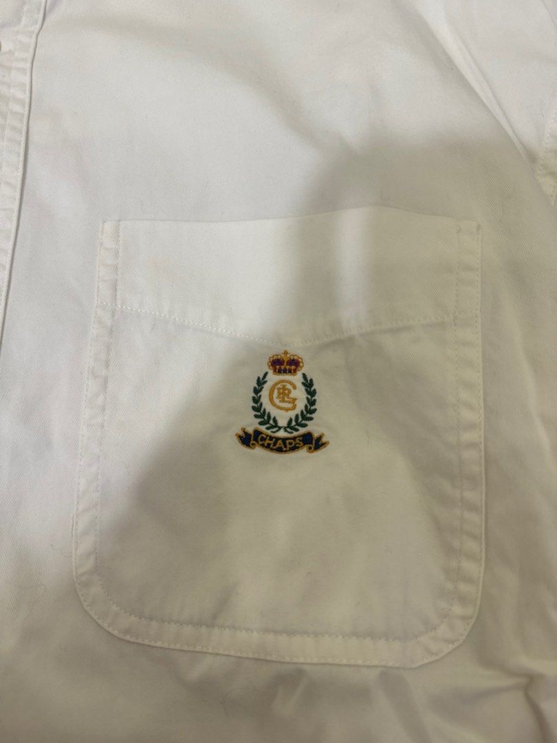 Chaps by ralph lauren polo (Category: Formal Shirts) located in Quezon City. Submitted by goodollovedgoods (Listing ID 1341422510, Image 3). Description: Chaps by ralph lauren Vintage White polo 23x30 Fits l to xl .