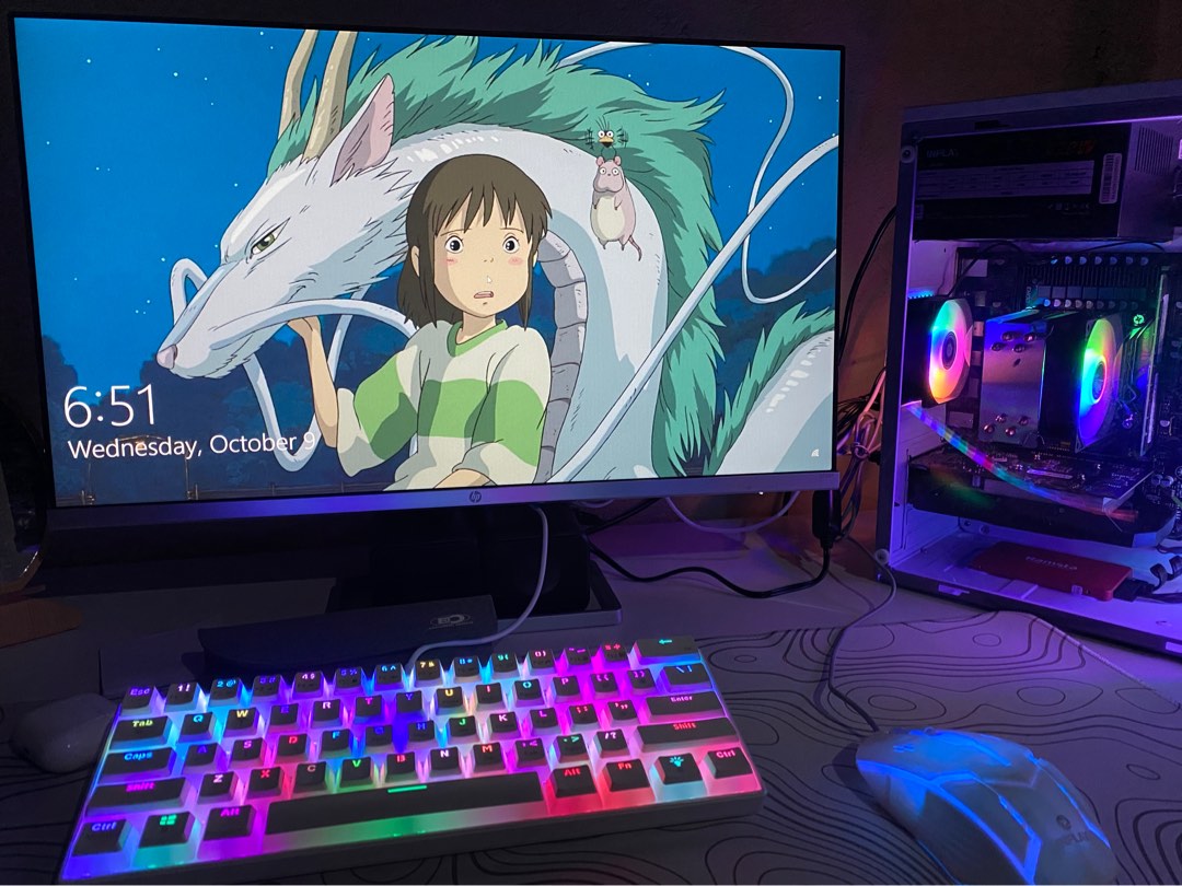 COMPUTER SET W FREEBIES, Computers & Tech, Desktops on Carousell