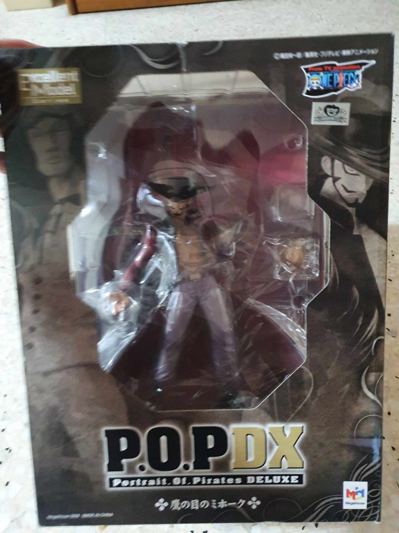 Figure One Piece - Portrait Of Pirates Dracula Mihawk - Megahouse - Boîte Complète