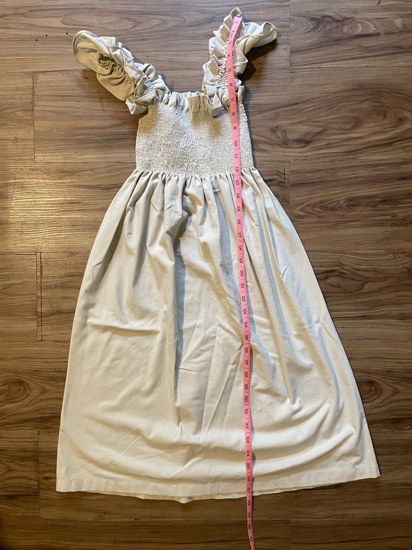 Eve the Label Dress (Category: Dresses) located in Baguio. Submitted by jnkmll (Listing ID 1341580856, Image 3). Description: Beige Lounge Dress. Organic Cotton. Bought for 2k. Used once. .