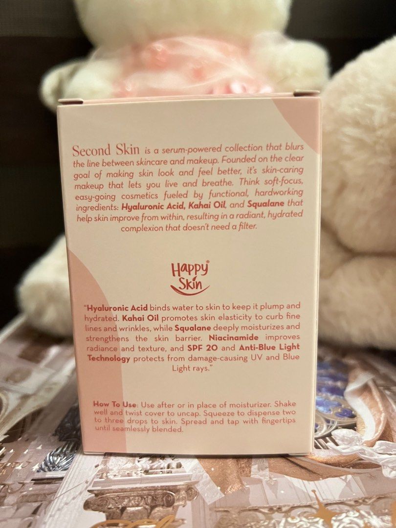 Happy Skin tinted moisturizer sunscreen SPF 20 (Category: Makeup) located in Quezon City. Submitted by soymilq (Listing ID 1341517538, Image 3). Description: ♡o。.(✿ฺ。✿ฺ) ୨୧ happy skin skin tint୨୧ ౨ৎ brand new, unopened ౨ৎ shade 1 : nude beige ౨ৎ tinted moisturizer with spf 20 ౨ৎ originally ₱899 ౨ৎ lowest price posted ♡𝙈𝙊𝙋: 𝙂𝙘𝙖𝙨𝙝, 𝙂𝙤𝙏𝙮𝙢𝙚 ♡𝙈𝙊𝘿: 𝙅&𝙏 / 𝙁𝙡𝙖𝙨𝙝 𝙀𝙭𝙥𝙧𝙚𝙨𝙨 / 𝙇𝙖𝙡𝙖𝙢𝙤𝙫𝙚 ( 𝙗𝙪𝙮𝙚𝙧 𝙬𝙞𝙡𝙡 𝙨𝙝𝙤𝙪𝙡𝙙�