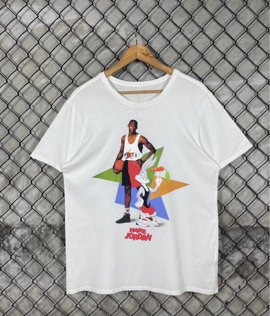 Hare Jordan Shirt Men s Fashion Tops Sets Tshirts Polo Shirts on Carousell
