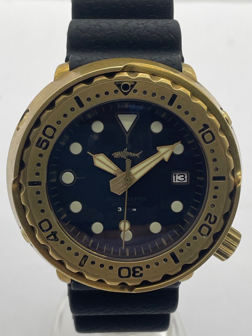 Heimdallr Sharkmaster 41mm Automatic Divers Bronze case Watch HBTM5 Men s Fashion Watches Accessories Watches on Carousell