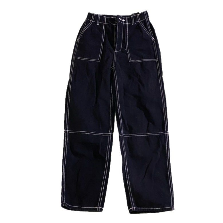 H&M black straight cut utility pants (Category: Other Bottoms) located in Cebu City. Submitted by ahbigil (Listing ID 1341518670, Image 1). Description: Note: The photos that are posted are actual photos of the product/s. Colors may differ due to lighting conditions. Note: The photos that are posted are actual photos of the product/s. Colors may differ due to lighting conditions. -H&M -rarely worn -CAN PASS AS BRAND NEW -took care of this pants s