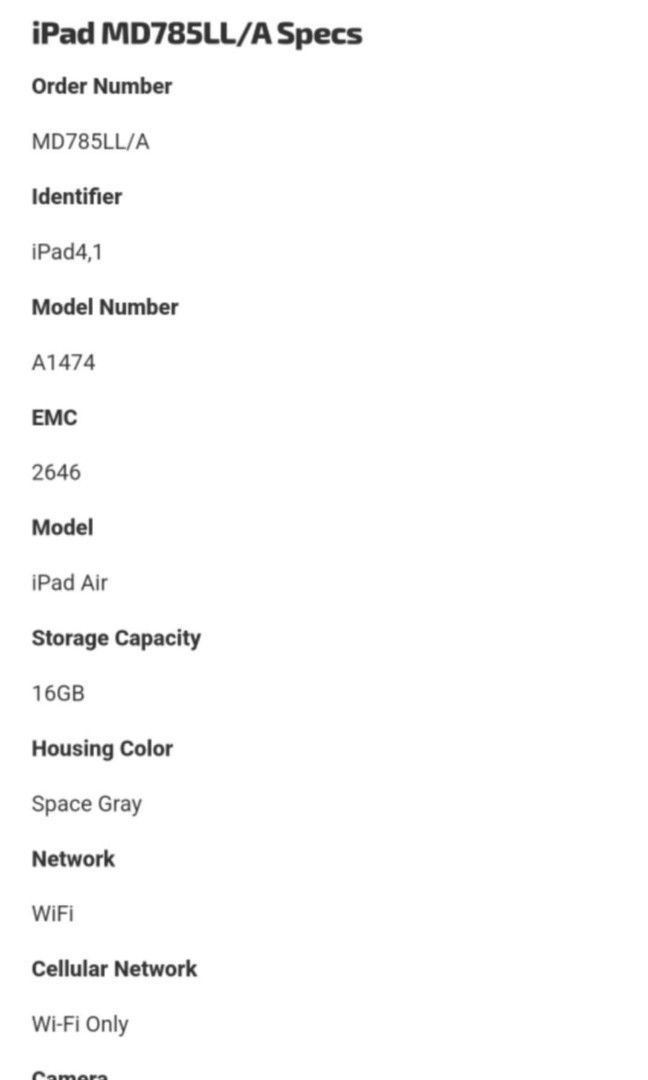 Ipad Air Wifi 16gb (Category: iPad) located in Makati City. Submitted by emmanblue (Listing ID 1299884297, Image 3). Description: Ipad Air 2013 unit + butterfly case with original box good condition never repaired screen protector day 1.