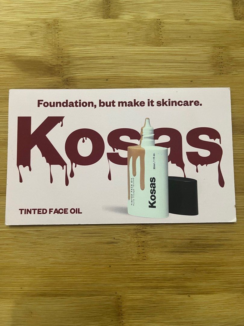 KOSAS TINTED FACE OIL (Category: Face Care) located in Manila. Submitted by glimmer.mnl (Listing ID 1341503957, Image 1). Description: SHADE INCLUDED: - Tone 03 - Tone 5.5 - Tone 8.2.