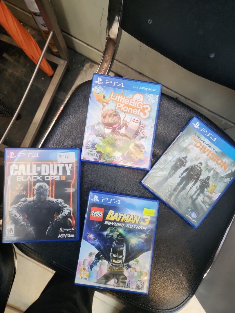 Lego batman,call of duty,little big plant3,the division, 電子遊戲, 電子遊戲 ...