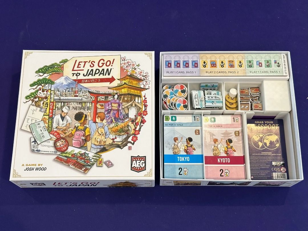 Let's Go! To Japan 桌遊收納 Board game Inserts （分類：桌遊及拼圖）位於 Hong Kong。 由 toiletchan 提交（商品編號 1341500118，圖片 1）。簡介： 預設白色, 可選黑色、白色、青藍色、黃色、啡色、雲石紋色 雲石紋色 加 $20 注意：只賣收納，不包括遊戲！ # 其他桌遊收納歡迎查詢 8+小時自家打印，人手加工打磨，保証可用！不適合完美主義者。 可放工時間金鐘至美孚地鐵站交收，或買家支付SF費用 尊重版權。圖樣來自： https://www.printables.com/model/831938-lets-go-to-japan-retail-box-insert #3D打印 #桌遊收納 ===== English Translation ===== Default in white, available in black, white, teal blue, yellow, brown, and marble patt