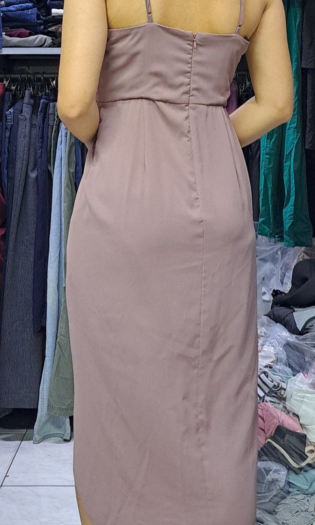Reinette mauve purple midi dress on sale