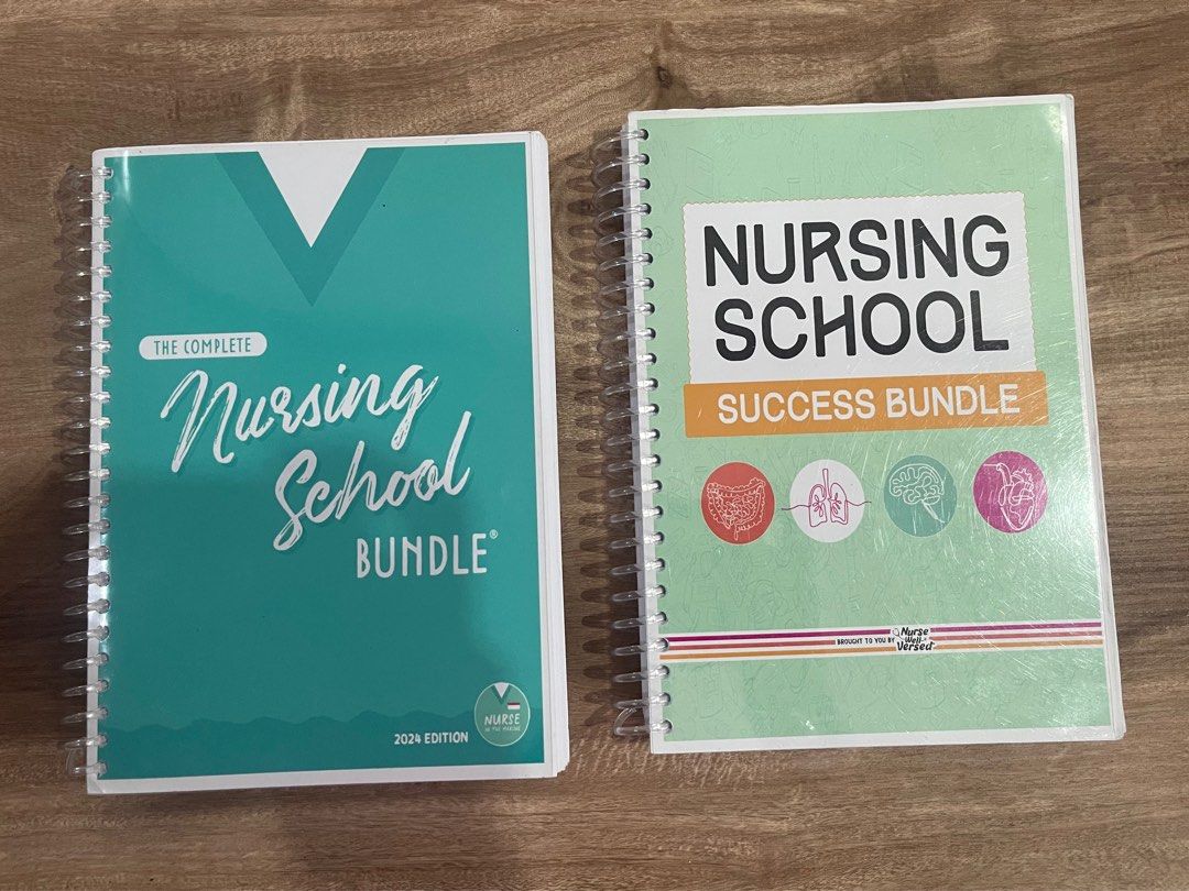 Nursing School Bundle Books (Category: Textbooks) located in Batangas. Submitted by gxbgarcia (Listing ID 1341452619, Image 1). Description: The Complete Nursing School Bundle 2024 SOLD!!! Nursing School Success Bundle by Nurse Well Versed - ₱320 - no flaws, markings or highlights If you purchased both, ₱ 599 only!!! Both has quality print and in good condition. .