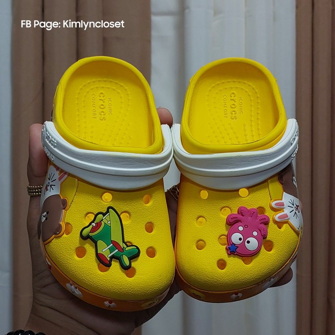 Original crocs c7 13 1 2 cm Babies Kids Babies Kids Fashion on Carousell
