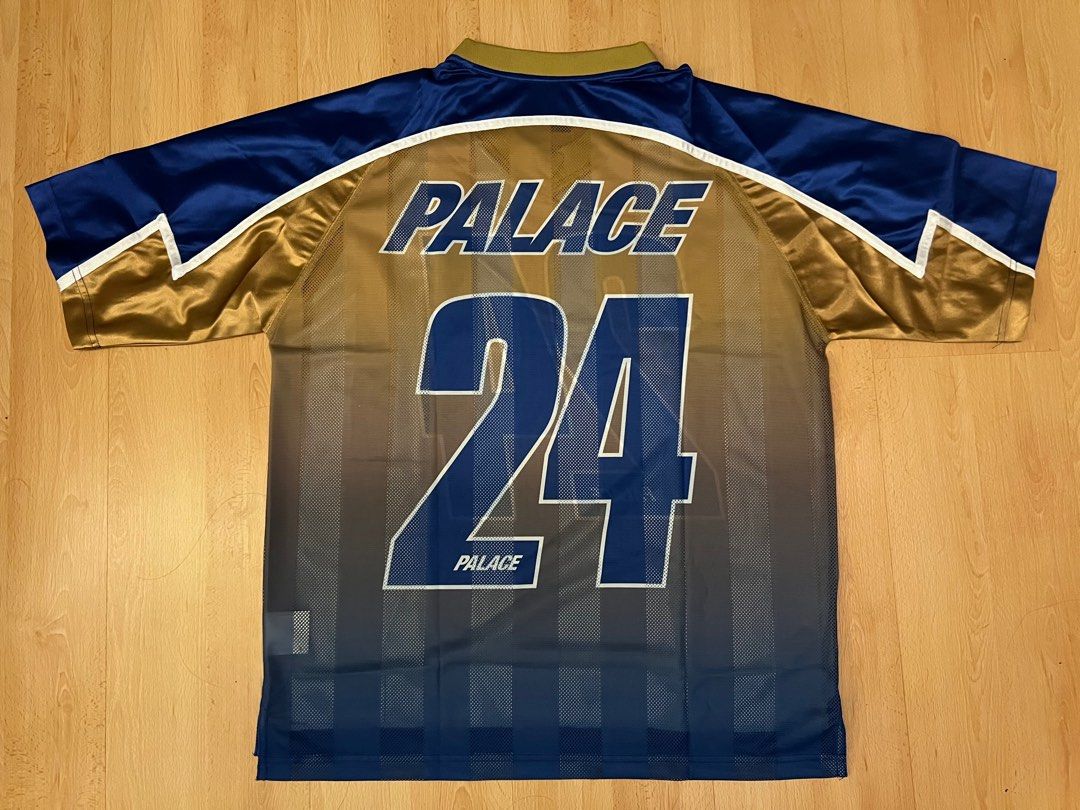 未使用品 PALACE/パレス Meshy Stripe Jersey Palace Meshy Stripe Jersey Black Men's - FW24 - US