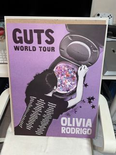 Poster Olivia Rodrigo Guts World Tour Manila