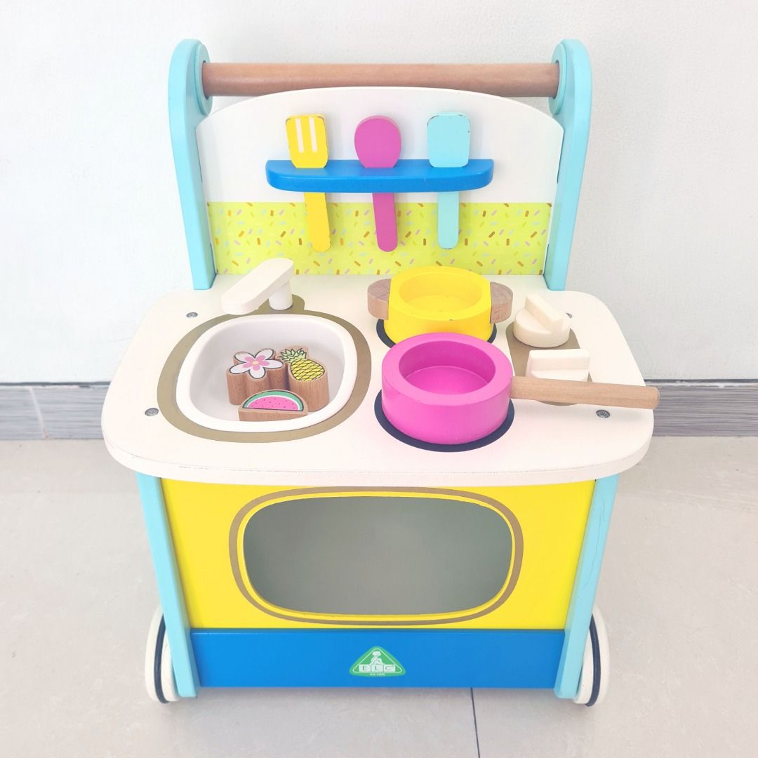 Preloved ELC Wooden Activity Kitchen Mainan Belajar Edukasi Bayi