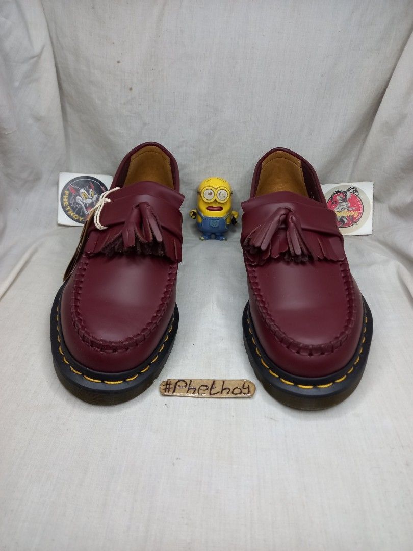 Sepatu boots dr martens adrian tassel loafers red cherry slipon docmart ...