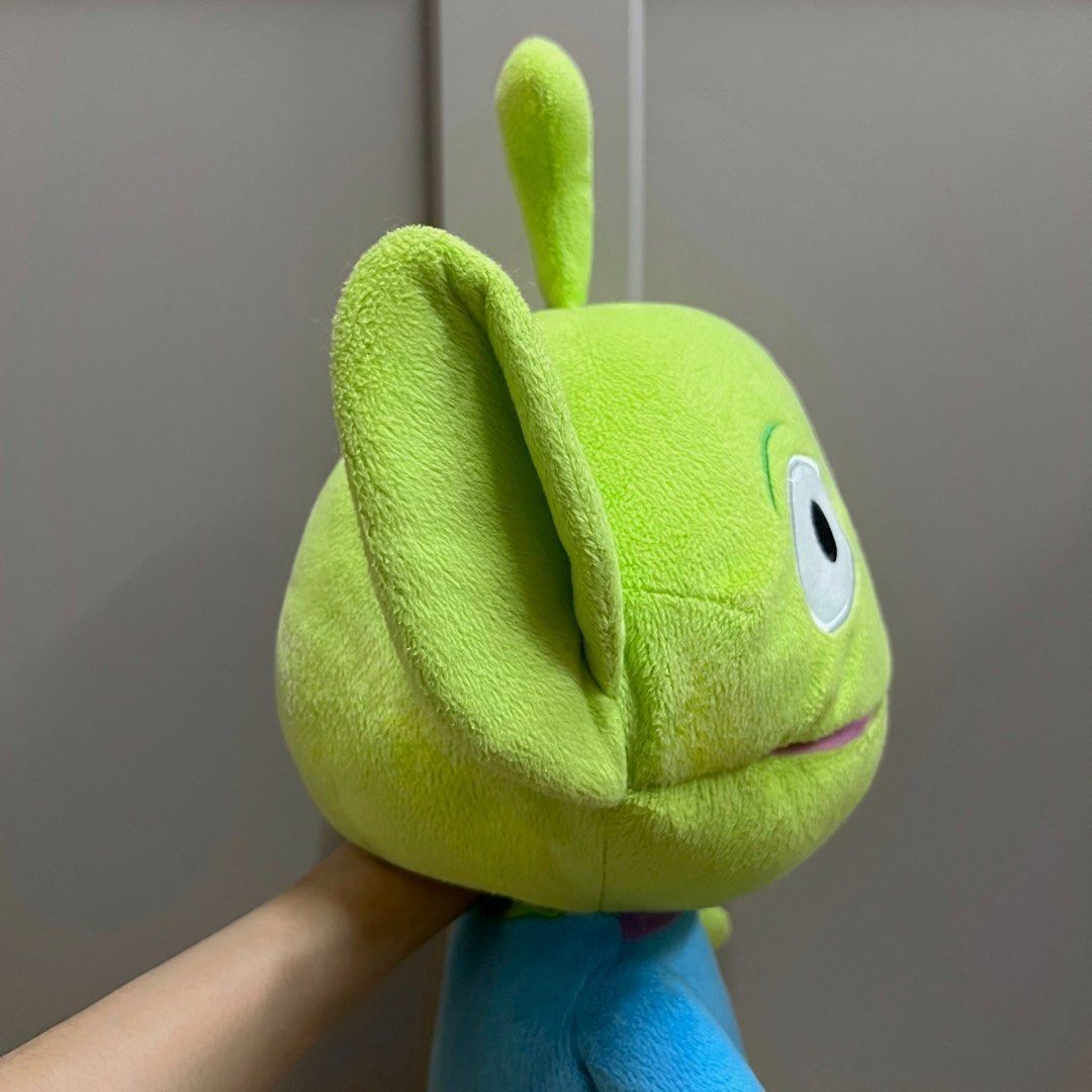 Vintage Hand Puppet Toy Story Alien / Little Green Men Soft Plush ...