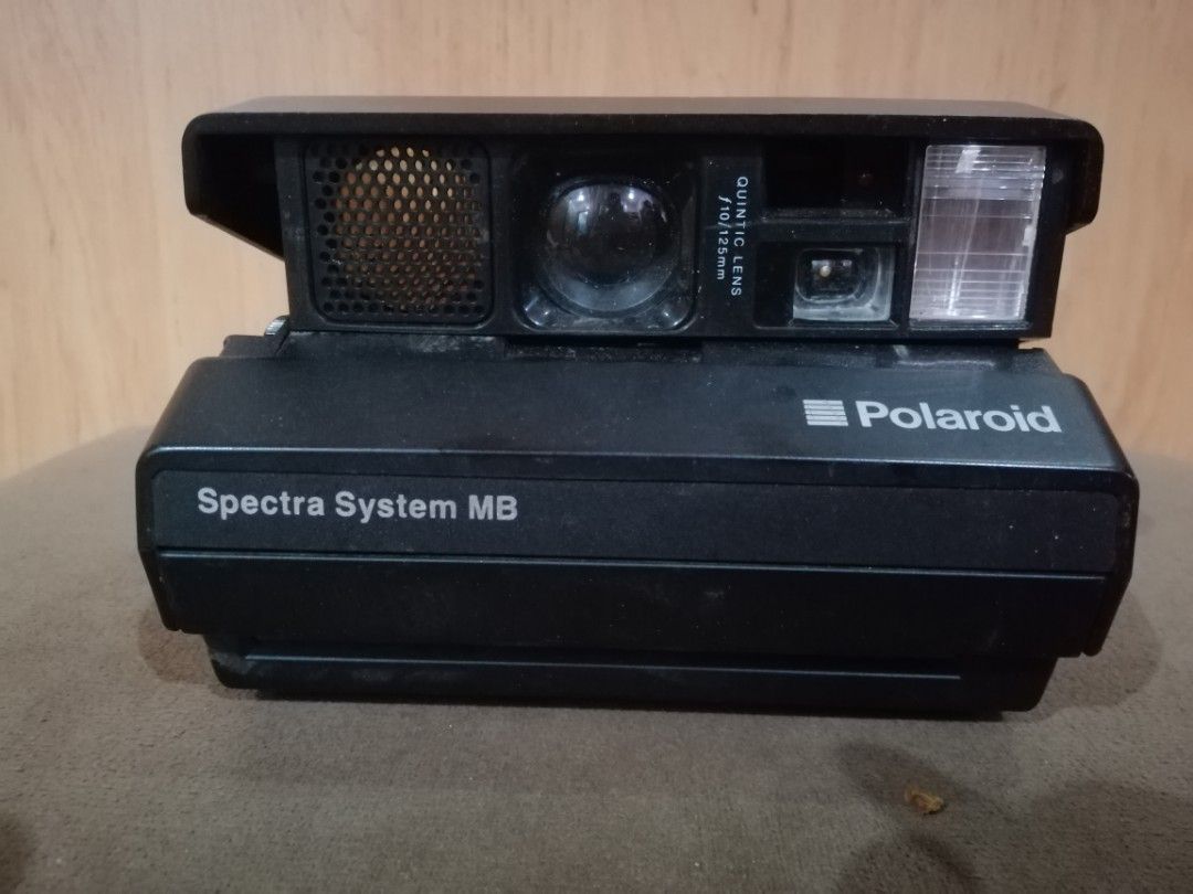 Vintage Polaroid SPECTRA SYSTEM MB 1980s (Category: Cameras) located in Quezon City. Submitted by goldencity1964 (Listing ID 1341417973, Image 2). Description: For sale VINTAGE POLAROID SPECTRA SYSTEM MB.... From the 1980s Untested.... Selling AS IS WYSIWYG SCAN PICS FOR CONDITION FOR CAMERA ENTHUSIASTS COLLECTORS GREAT FOR DISPLAY TEXT FOR MEET UP.