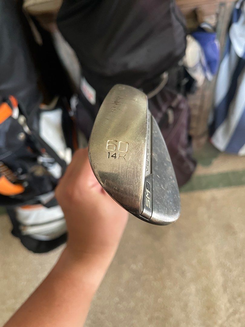 Vokey sm8 60 degree (Category: Golf) located in Manila. Submitted by kyleramooos (Listing ID 1341427882, Image 3). Description: Authentic Vokey sm8 lob wedge 60.14k bounce Stock shaft.