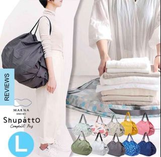 原裝正版日本Marna - Shupatto 環保袋 L碼630160724958751112