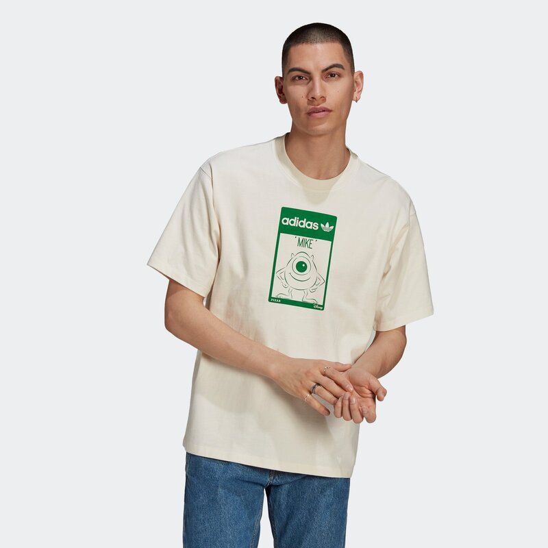 Adidas Mike Wozowski Shirt (Category: Tshirts & Polo Shirts ) located in Quezon City. Submitted by brandsetcph (Listing ID 1341685599, Image 1). Description: Condition: 9.5/10 Only used once Dimes: 24.5x29 in No issues XL on tag RFS: not fit anymore .