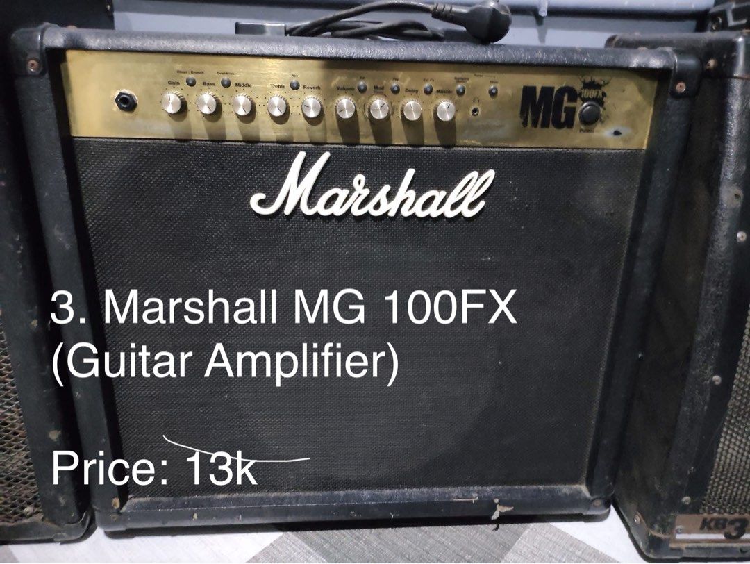 Amplifiers (Category: Musical Instruments) located in Bulacan. Submitted by edgggg_ (Listing ID 1341727064, Image 3). Description: Guitar Amplifier, Keyboard Amplifier, Bass Amplifier, Electric Drum Amplifier. .