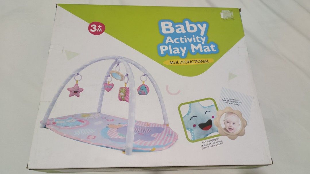 baby play mat (Category: Infant Playtime) located in Quezon City. Submitted by methodstudios (Listing ID 1341706756, Image 1). Description: never used original price 1,200.