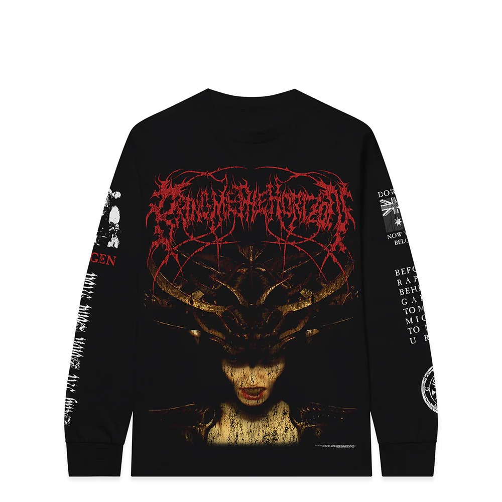 Bring Me The Horizon EVE Long Sleeve Australia 2024 Tour T-Shirt