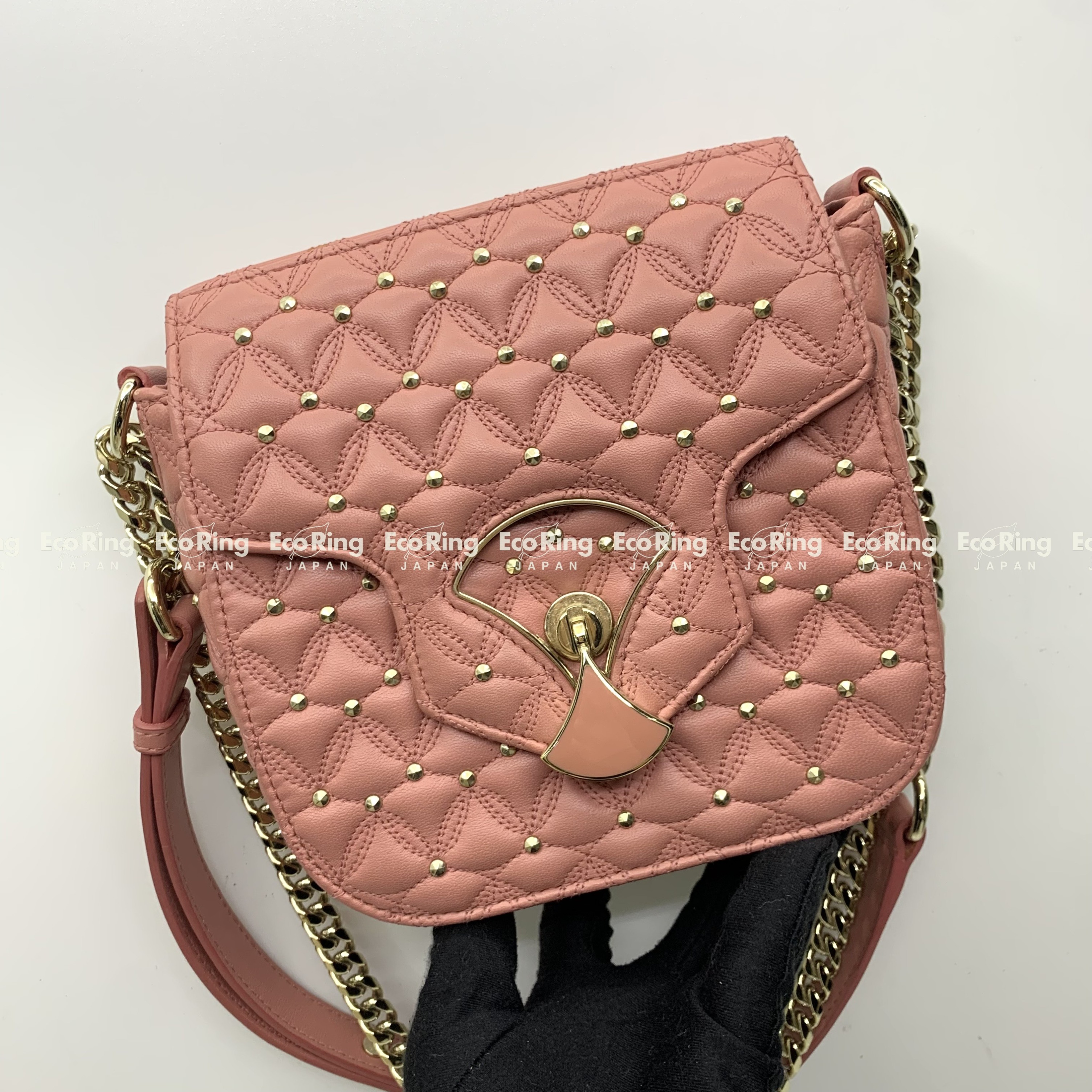 BVLGARI PINK DIVA DREAM CHAIN SHOULDER BAG SMALL 247065398 JN Luxury Bags Wallets on Carousell