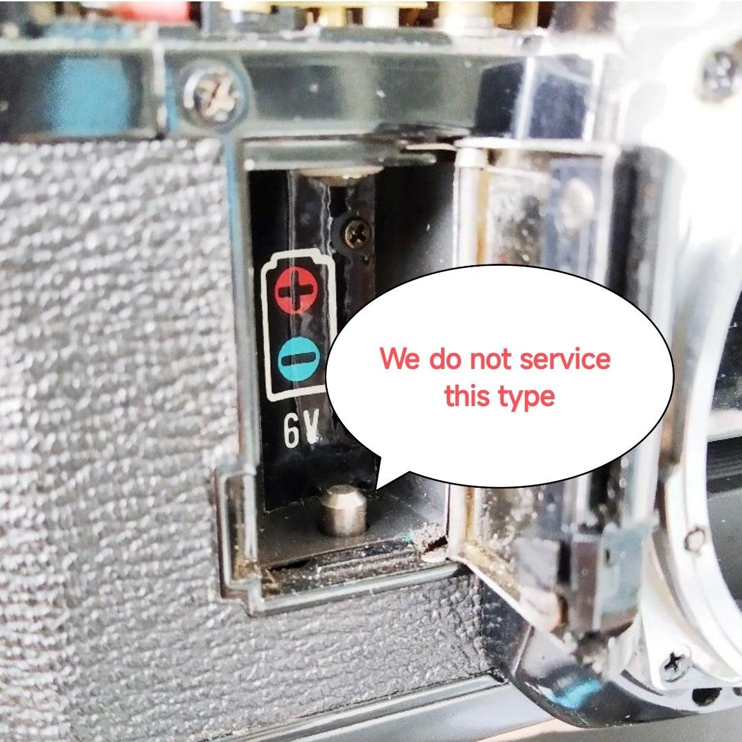 Canon A-1, AE-1, AE-1 Program, AT-1 Stuck Battery Contact