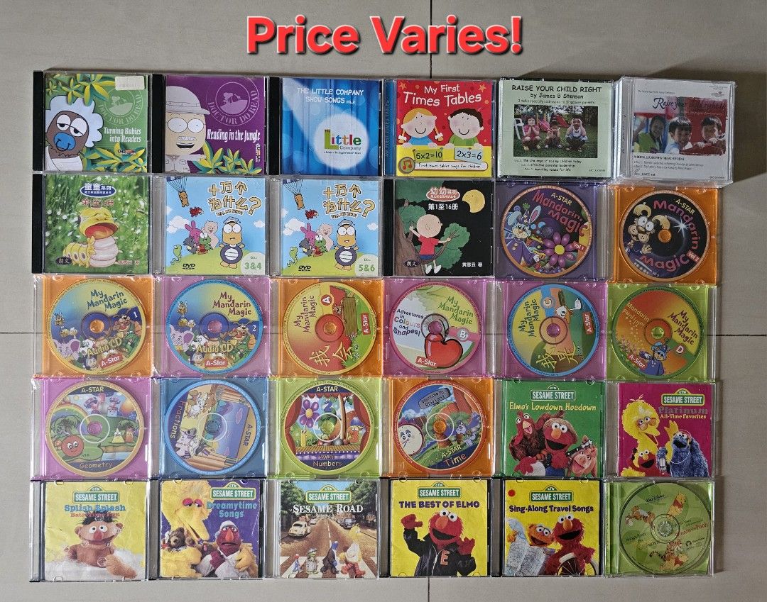 CD,VCD,MP4,Doctor Do Read,The Little Company Show Songs,My First