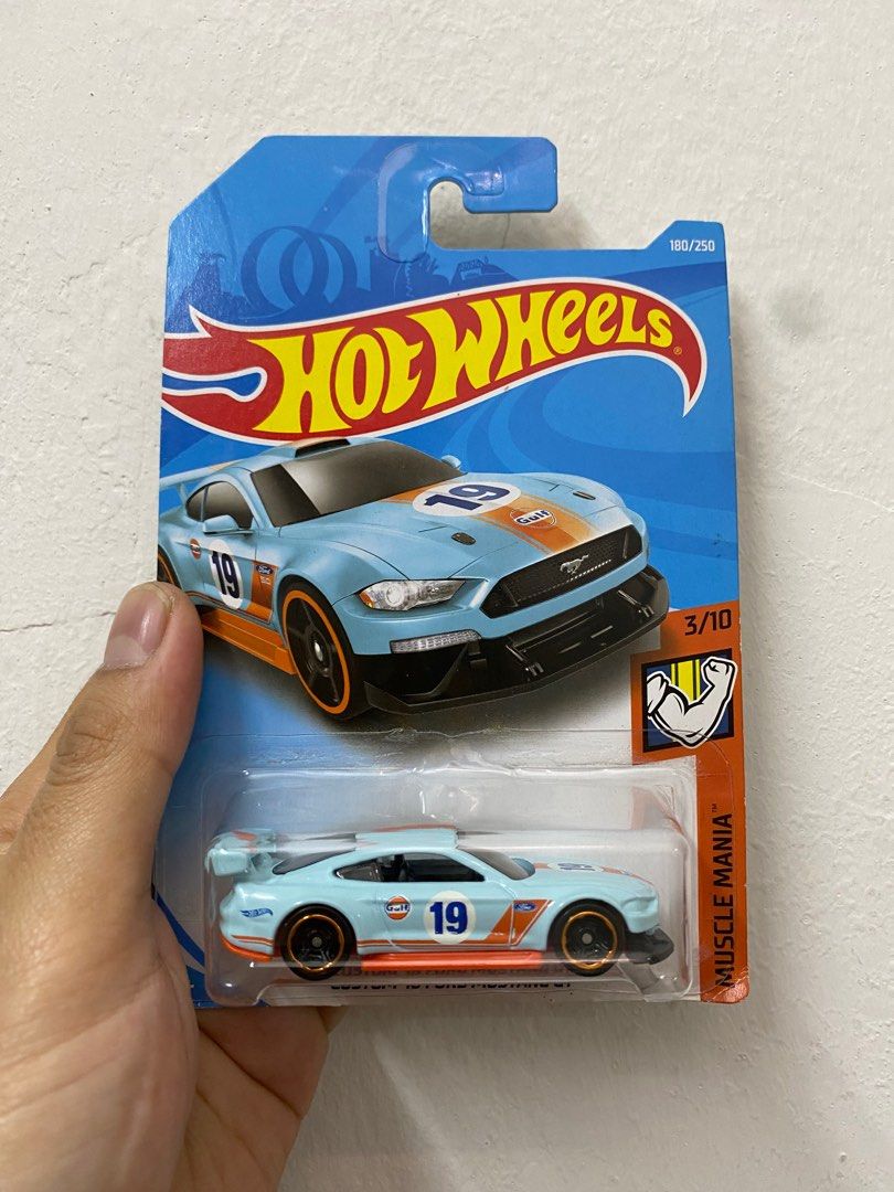 Ford mustang gulf hot wheels clearance