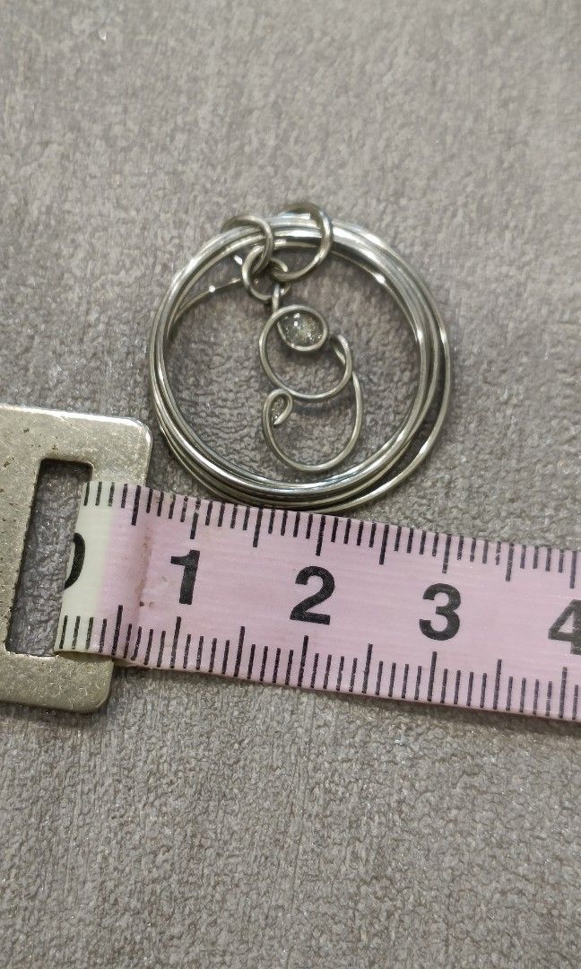 Initial Pendent (Category: Handmade Craft) located in Singapore. Submitted by artiris (Listing ID 1341693115, Image 2). Description: Handmade with stainless steel wire, one of a kind. The price is for each initial. You're welcome for customizing.