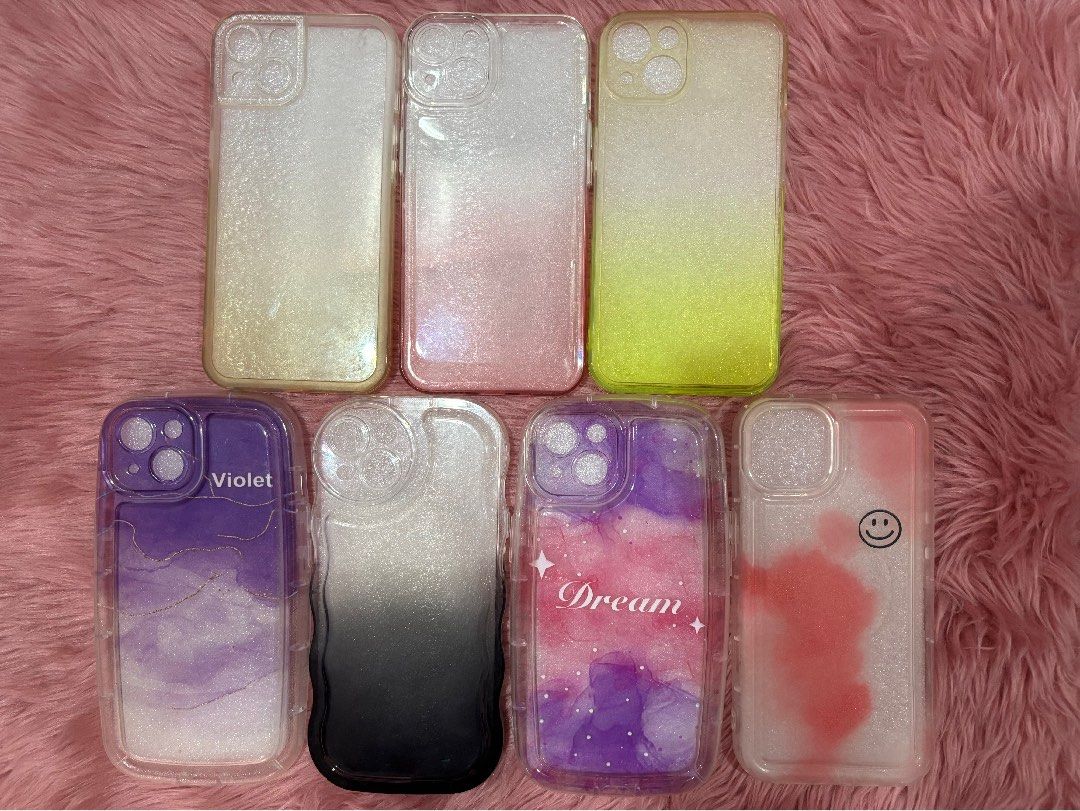 Iphone 13/14 gradient case bundle (Category: Cases & Sleeves) located in Antipolo. Submitted by micheicheim (Listing ID 1341719086, Image 1). Description: IP13/14 GRADIENT CASE BUNDLE @300.