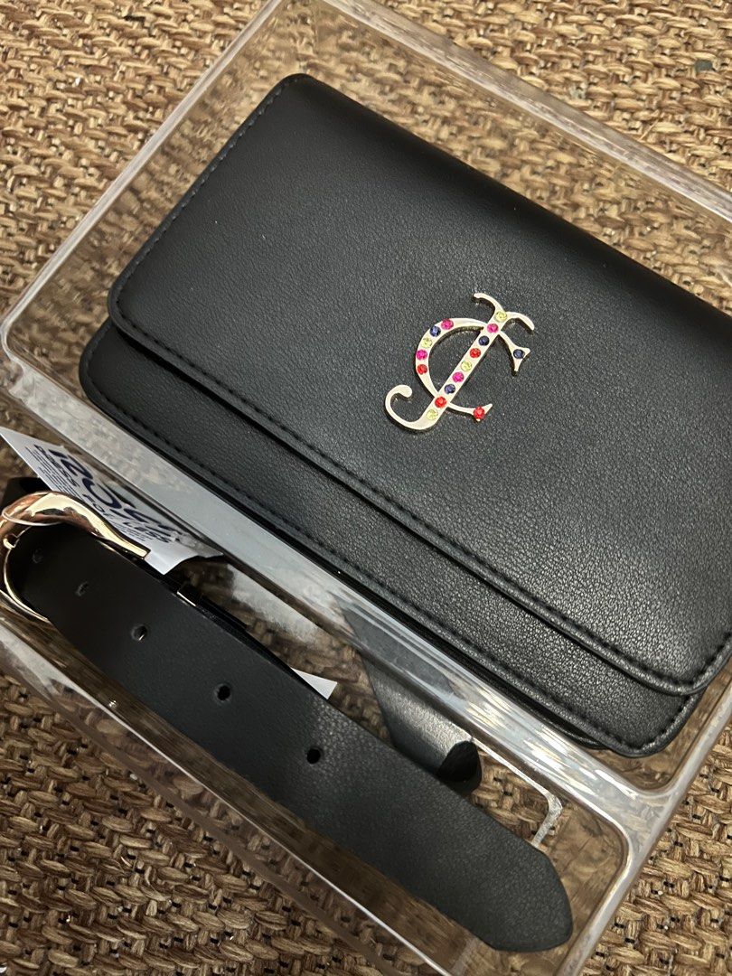 Juicy Couture 3-way Belt Bag (Category: Clutches) located in Pasig City. Submitted by _aboutagal (Listing ID 1341708784, Image 2). Description: Juicy Couture 3-way Belt Bag Belt Bag, Belt & Clutch Size: Small - Medium ₱2,000 only Brand new with tag On hand & Ready to ship.