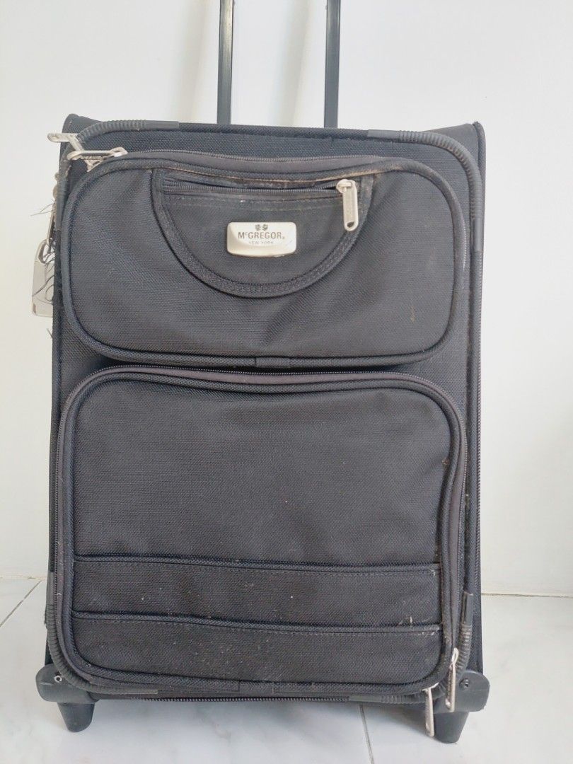 McGregor cabin luggage (Category: Luggage) located in Iriga City. Submitted by ifj_japansurplus (Listing ID 1341587149, Image 2). Description: 𝐌𝐜𝐆𝐫𝐞𝐠𝐨𝐫 𝐥𝐮𝐠𝐠𝐚𝐠𝐞 ✔️𝐇𝟐𝟏/𝐋𝟏𝟒/𝐖𝟏𝟏 ✔️𝐕𝐞𝐫𝐲 𝐠𝐨𝐨𝐝 𝐜𝐨𝐧𝐝𝐢𝐭𝐢𝐨𝐧 𝐰𝐢𝐭𝐡 𝐡𝐞𝐚𝐯𝐲 𝐝𝐮𝐭𝐲 𝐦𝐚𝐭𝐞𝐫𝐢𝐚𝐥 ✔️𝐈𝐧𝐥𝐢𝐧𝐞 𝐰𝐡𝐞𝐞𝐥 ✔️𝐍𝐞𝐞𝐝 𝐥𝐢𝐧𝐢𝐬.