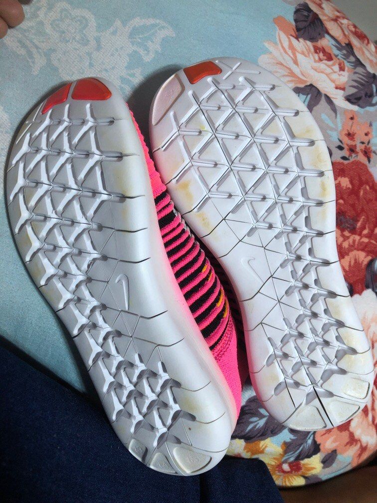 Nike Free RN Flyknit Women's Size 5.5 Running Shoes Pink Blast Black Laser (Category: Sneakers) located in Lipa City. Submitted by shoplistaavenue (Listing ID 1341637392, Image 2). Description: Nike Free RN Flyknit Women’s Size 5.5 US UK 3 EUR 36 22.5cm Running Shoes Color: Pink Blast Black Laser RFS: Not using anymore.