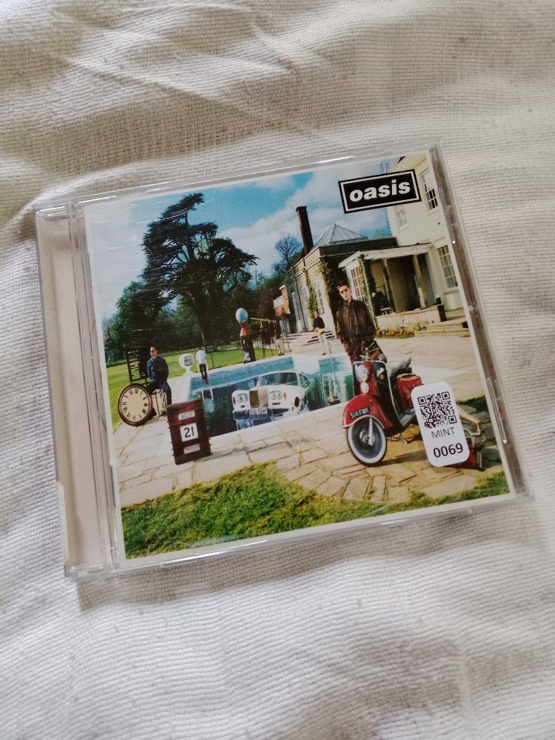 Oasis - Be Here Now Brit Pop CD 1997 (Category: CDs & DVDs) located in Rizal. Submitted by wsted_rcords2025 (Listing ID 1341745264, Image 1). Description: Be Here Now is the third studio album by the English rock band Oasis, released on 21 August 1997 by Creation Records. The album was recorded at multiple recording studios in London, including Abbey Road Studios, as well as Ridge Farm Studio in Surrey. Although most tracks retain the anthemic qu